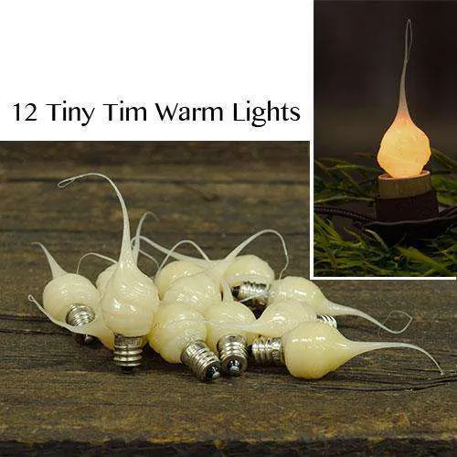 12/Set, Tiny Tim Warm Bulbs