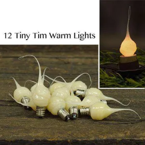 12/Set, Tiny Tim Warm Bulbs