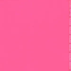 2 3/4 YD PC-Neon Pink Double Brushed Jersey Knit Fabric