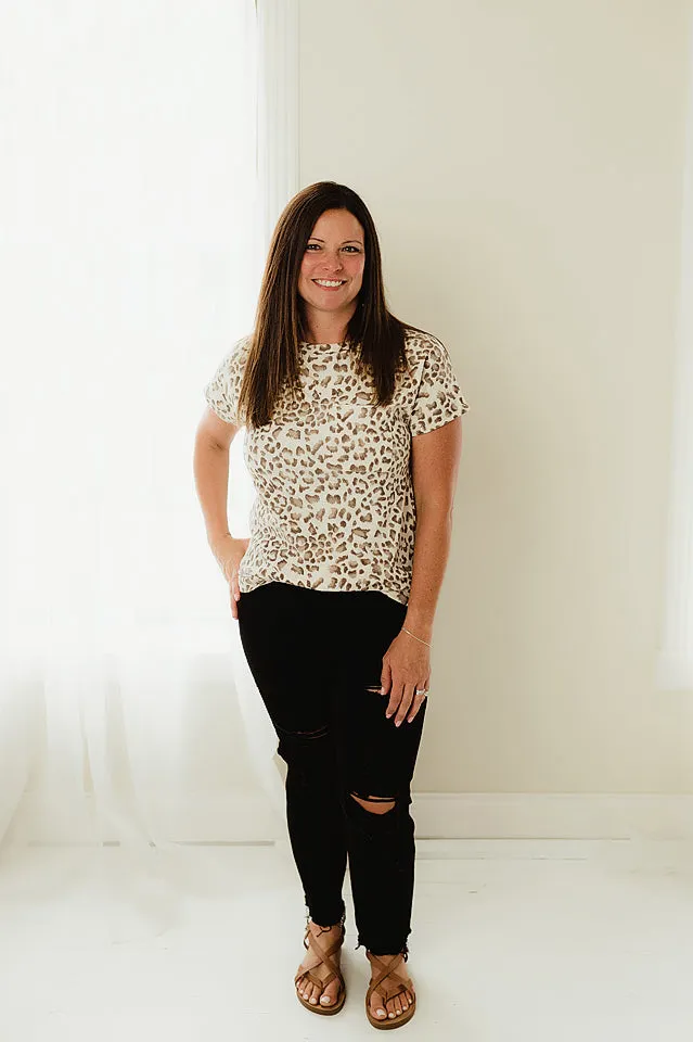 Animal Soft Terry Top