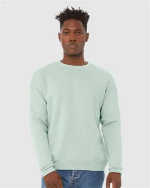 BELLA   CANVAS Sponge Fleece Drop Shoulder Crewneck Sweatshirt 3945 Dusty Blue