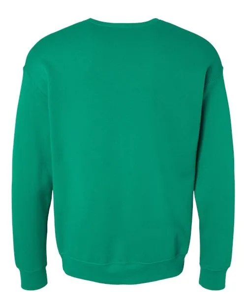 BELLA   CANVAS Sponge Fleece Drop Shoulder Crewneck Sweatshirt 3945 Kelly