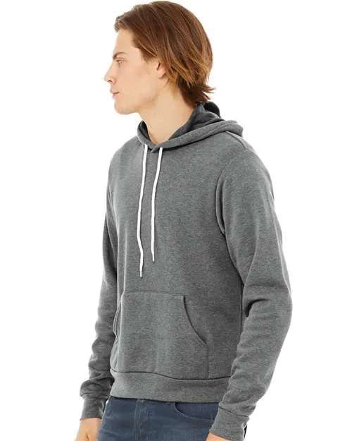 BELLA   CANVAS Sponge Fleece Hoodie 3719 Deep Heather