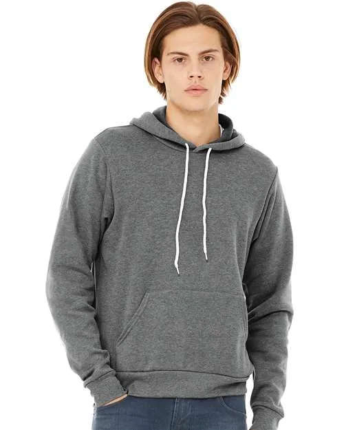 BELLA   CANVAS Sponge Fleece Hoodie 3719 Deep Heather