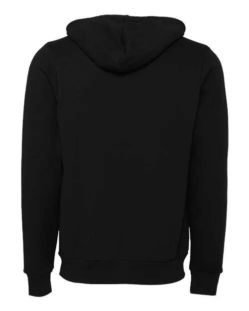 BELLA   CANVAS Sponge Fleece Hoodie 3719 Deep Heather