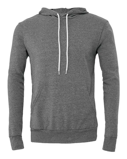 BELLA   CANVAS Sponge Fleece Hoodie 3719 Deep Heather