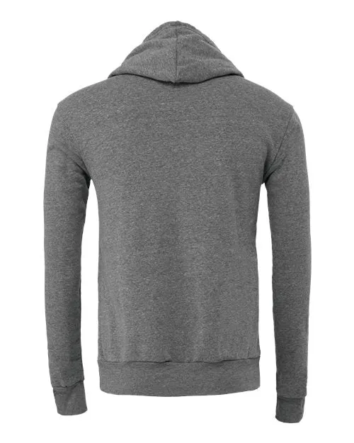 BELLA   CANVAS Sponge Fleece Hoodie 3719 Deep Heather