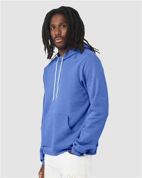 BELLA   CANVAS Sponge Fleece Hoodie 3719 Heather Columbia Blue