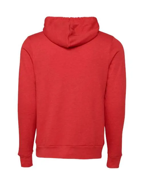 BELLA   CANVAS Sponge Fleece Hoodie 3719 Heather Olive