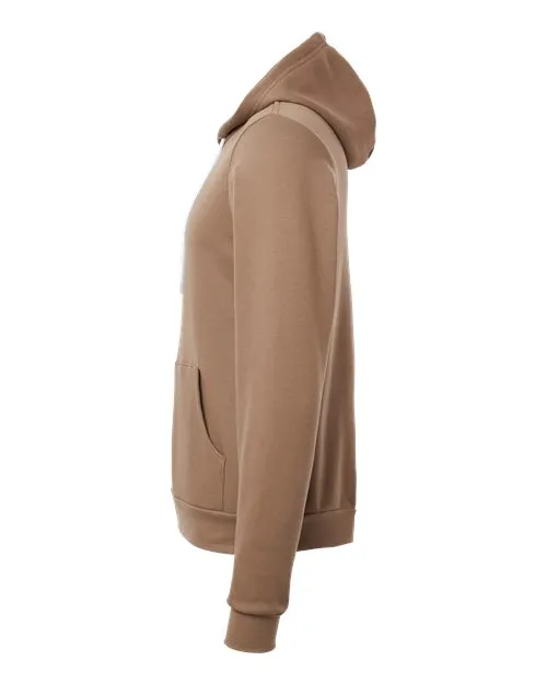 BELLA   CANVAS Sponge Fleece Hoodie 3719 Vintage Brown