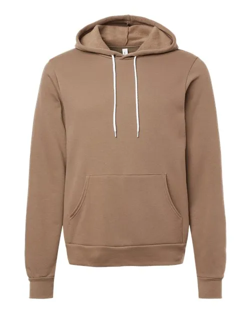 BELLA   CANVAS Sponge Fleece Hoodie 3719 Vintage Brown