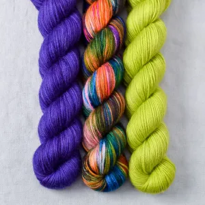 Birthday Jubilee, Clematis, Ghoulish - Yowza Mini Trio - Babette