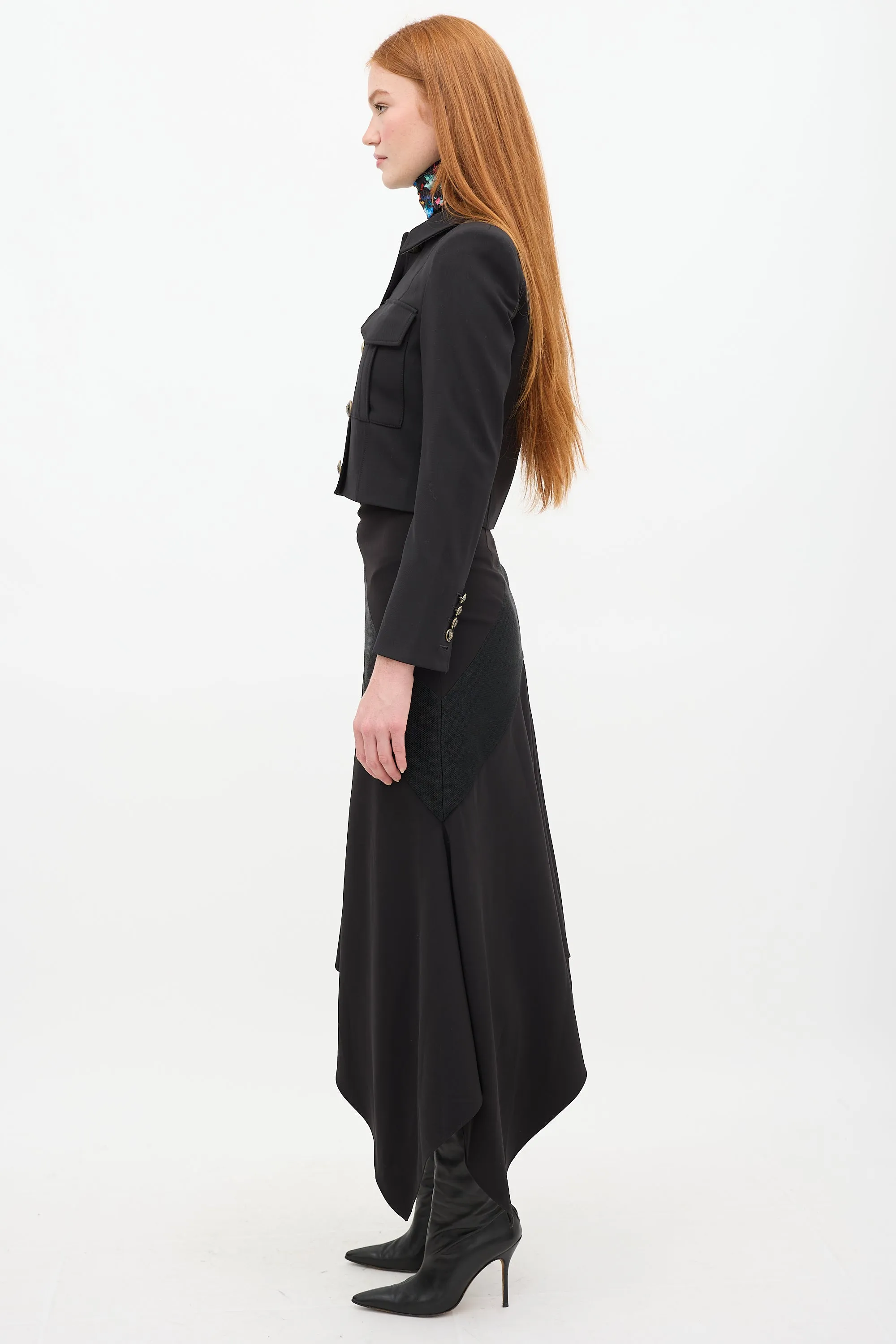 Black Wool Fulham Jacket
