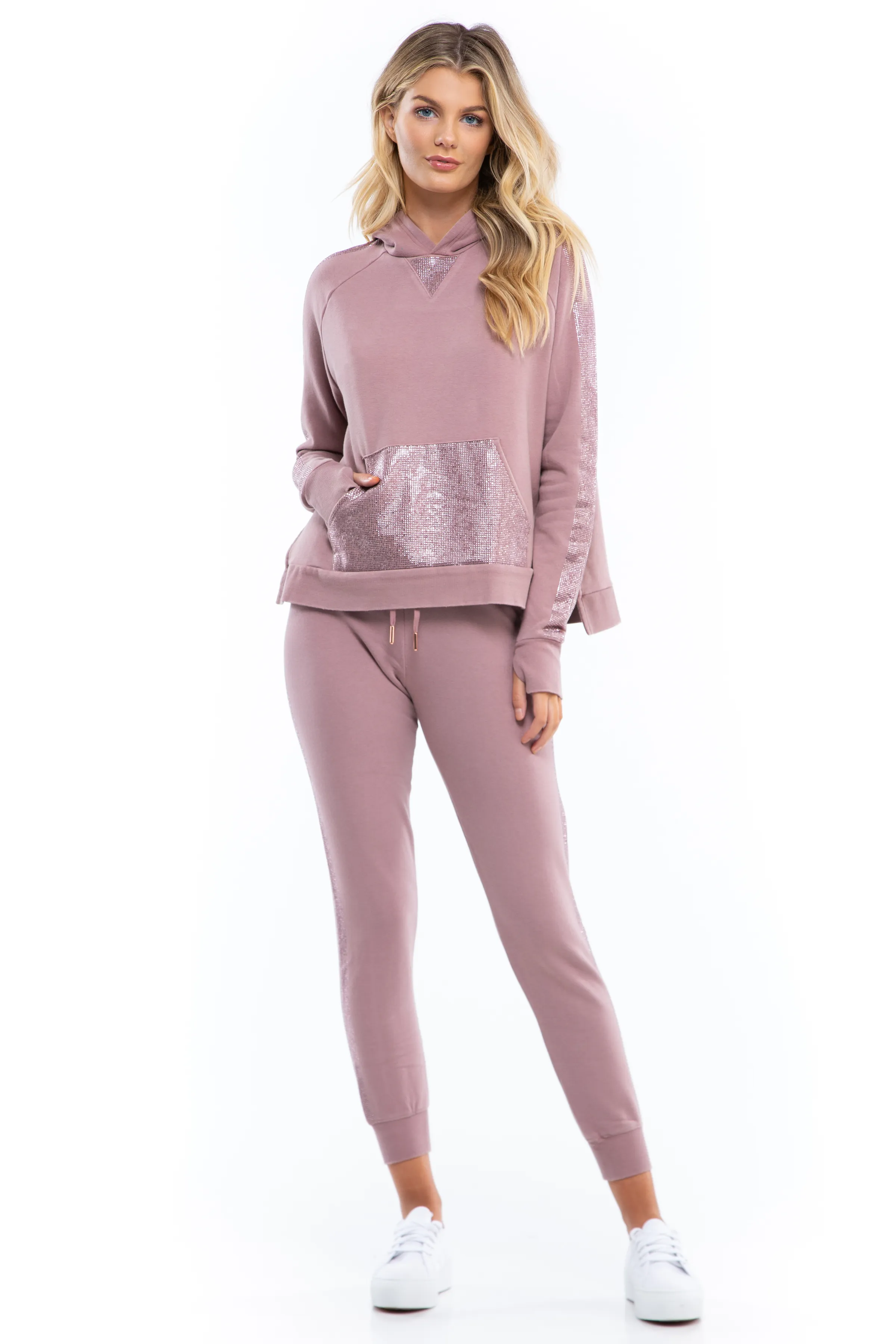 Blinged Out Pullover Hoodie