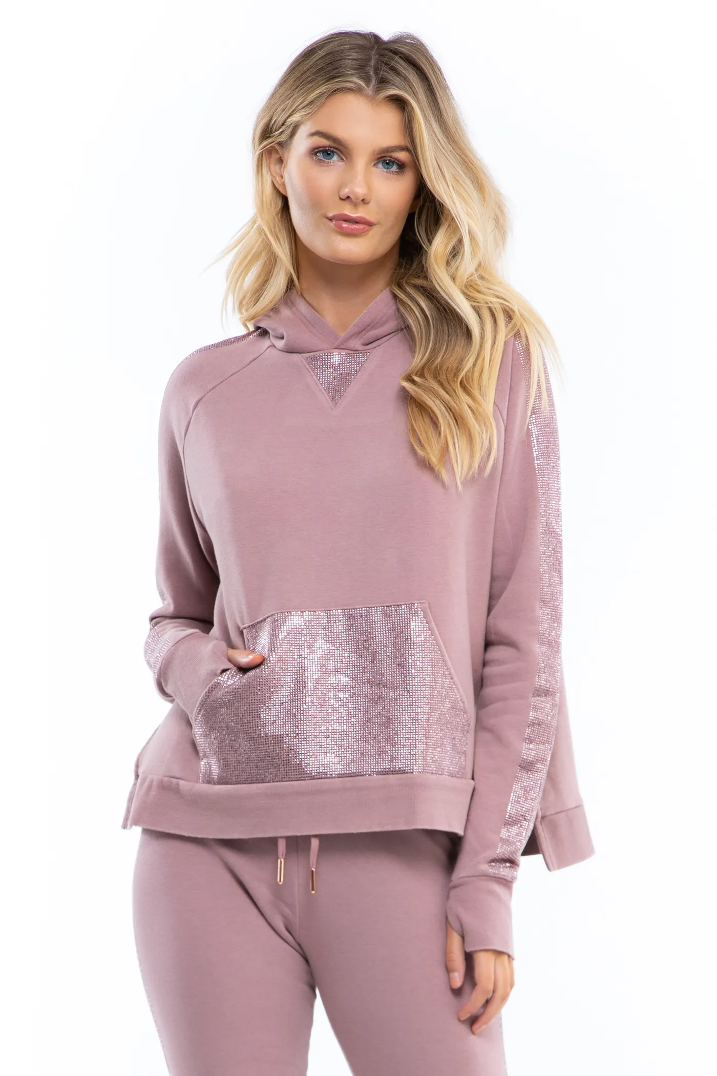 Blinged Out Pullover Hoodie