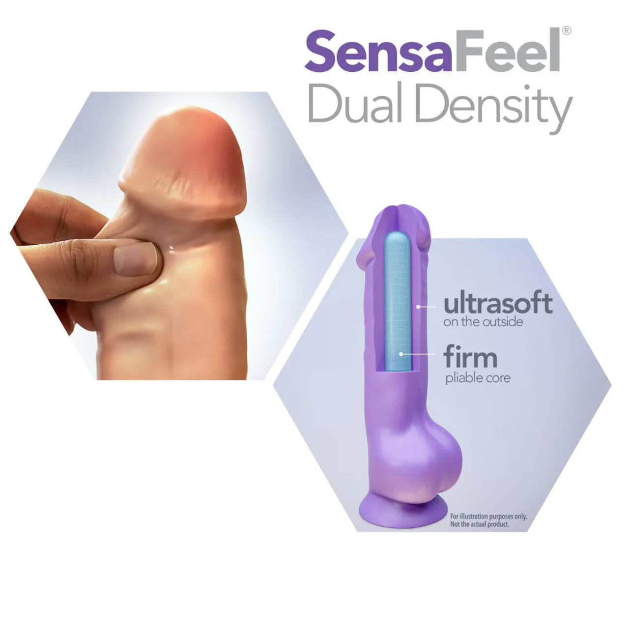 Blush Au Naturel Big John 11" Dildo - Vanilla