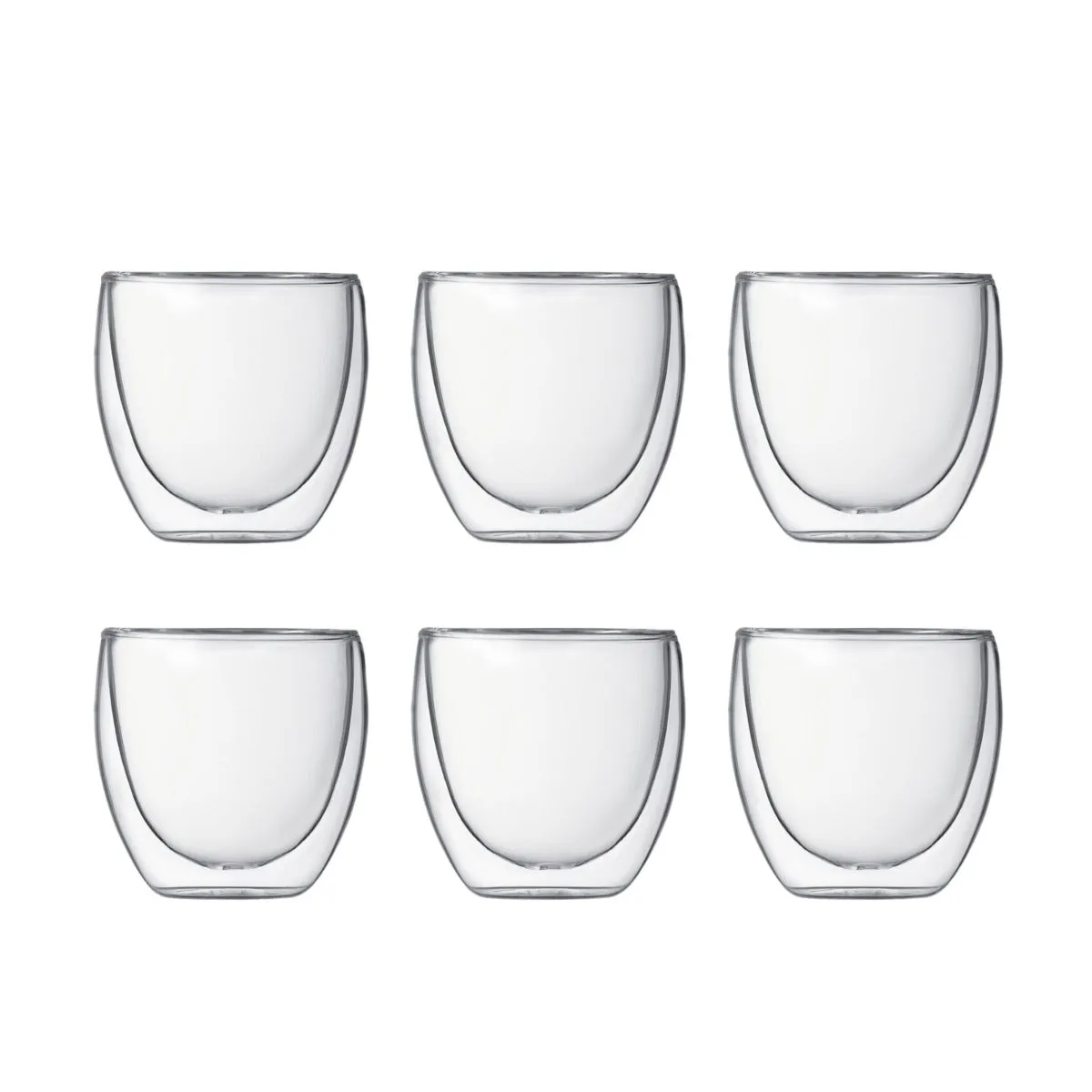 Bodum Pavina Espresso Glass 80ml (Set of 6)