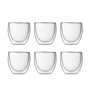 Bodum Pavina Espresso Glass 80ml (Set of 6)