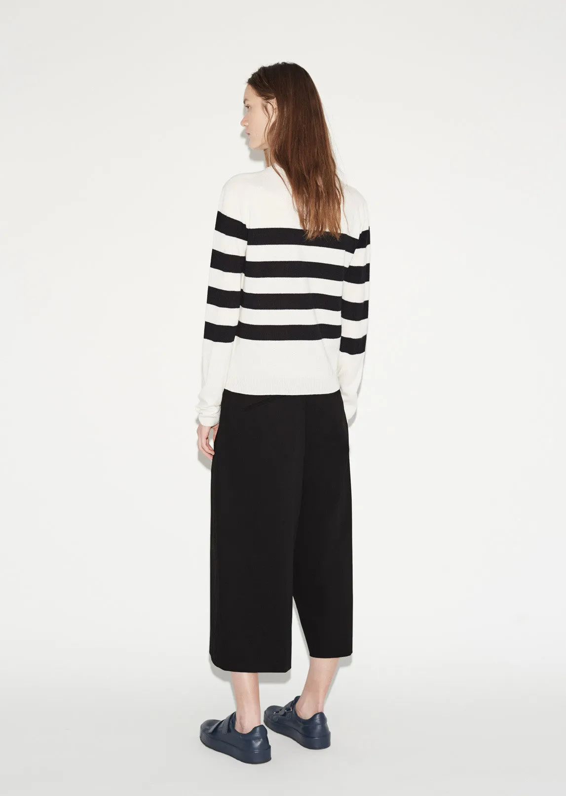 Cashmere Bold Stripes Sweater
