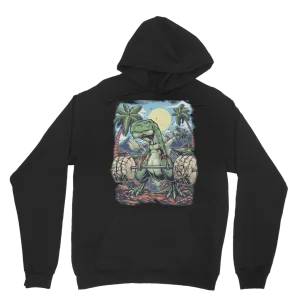 Deadlifting T-rex Hoodie (UK)
