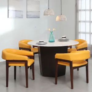 Fully Upholstered Indoor Furniture - Dining Set - Montana