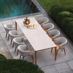 Fully Upholstered Outdoor Furniture - Coffee Set - Blessy-Max