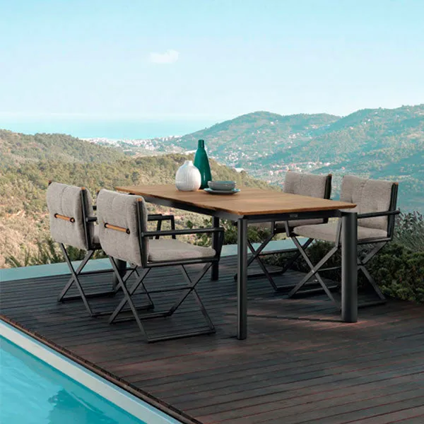 Fully Upholstered Outdoor Furniture - Coffee Set - Canne