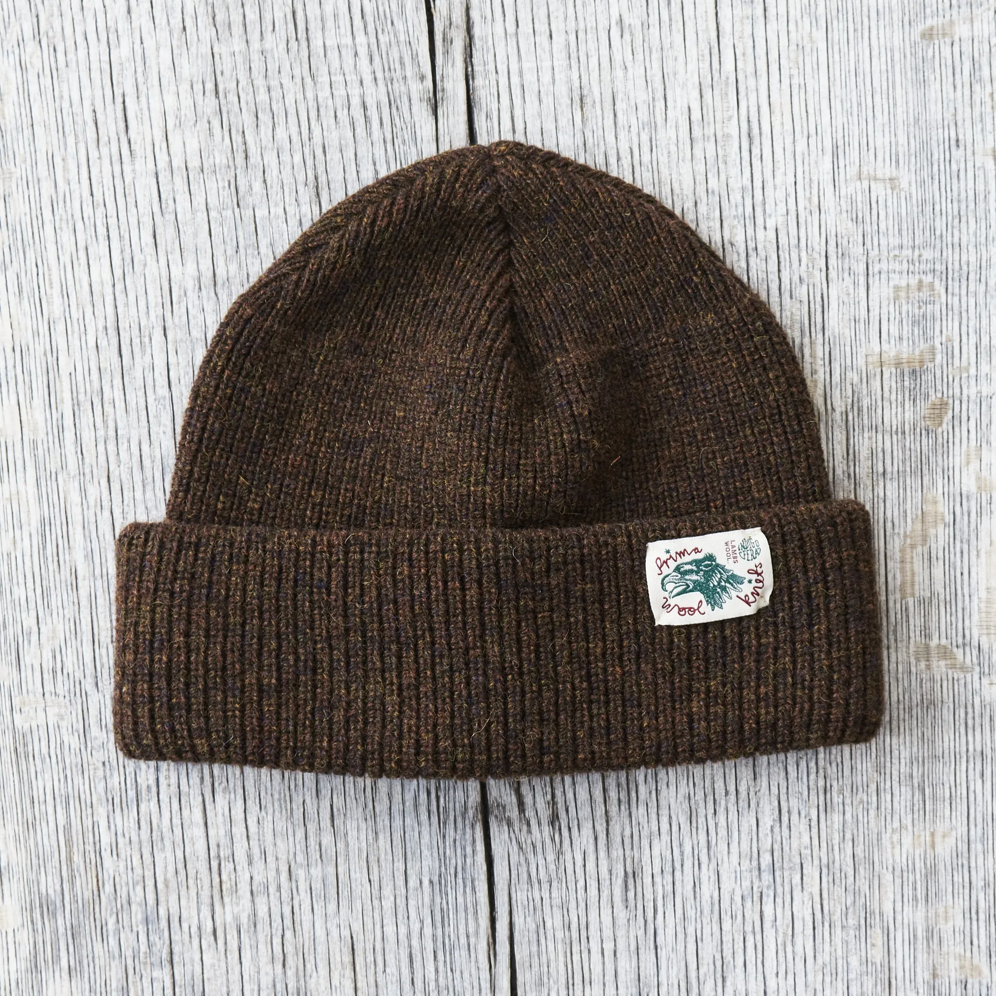Indigofera Radec Rib Knit Wool Cap Marsh