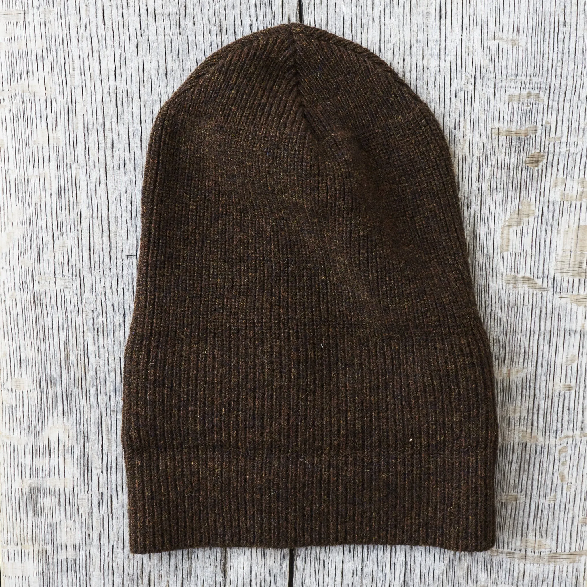 Indigofera Radec Rib Knit Wool Cap Marsh