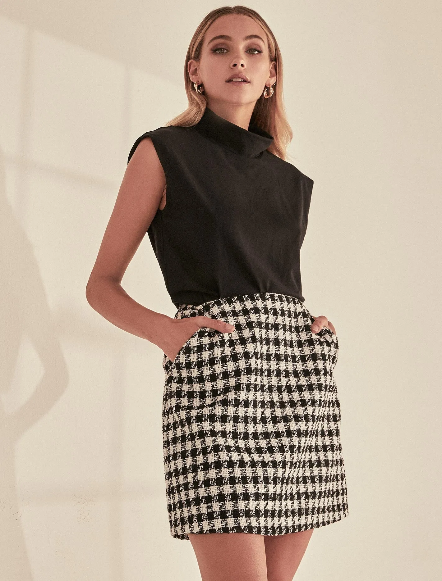 Ivy Check Mini Skirt