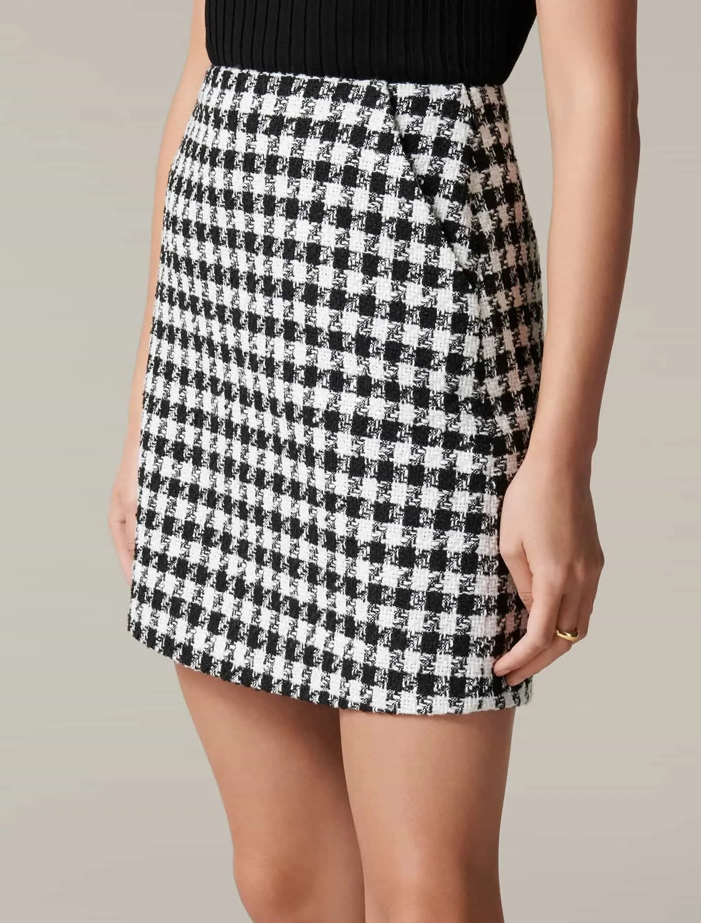 Ivy Check Mini Skirt