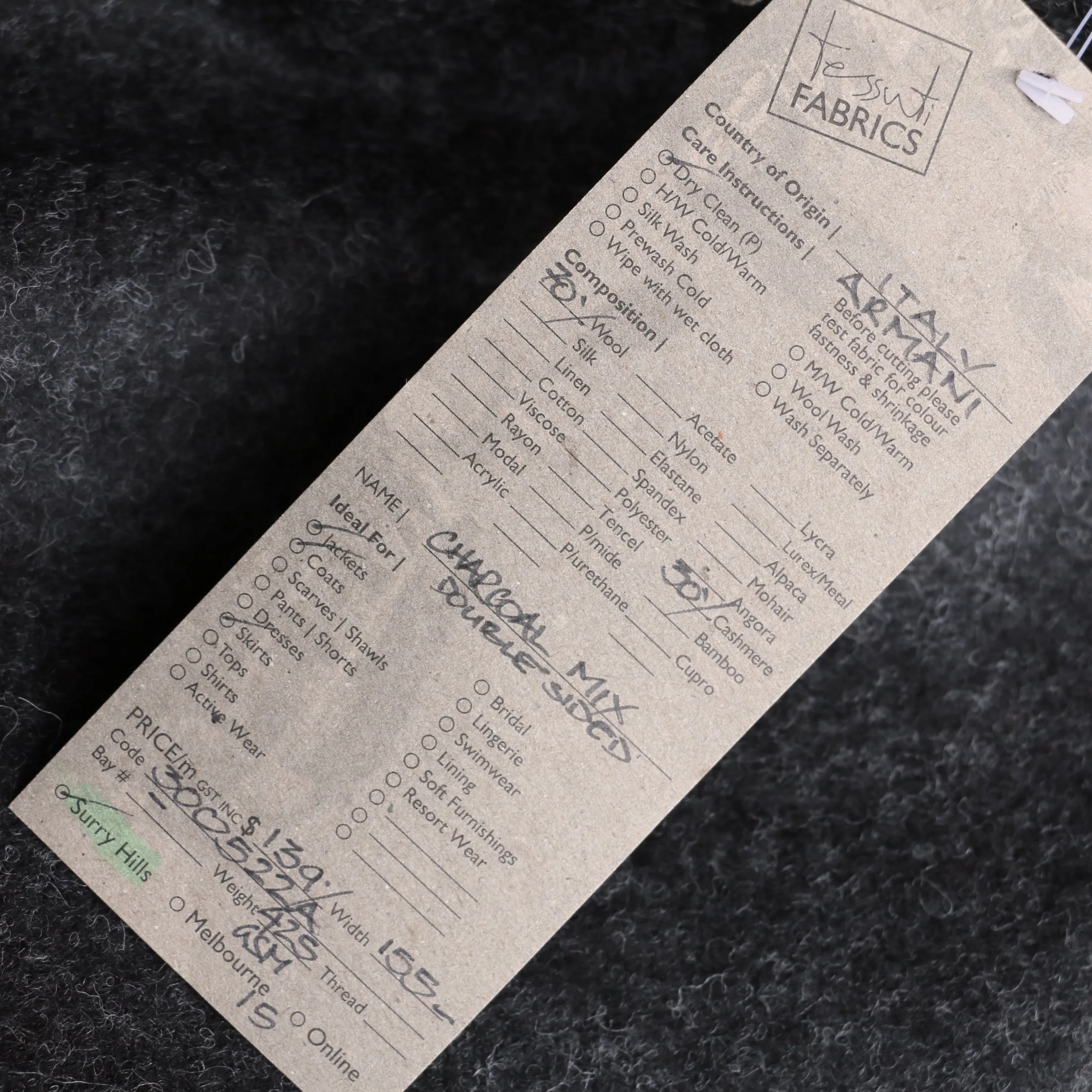 Last Chance of Charcoal Mix (Double Sided)