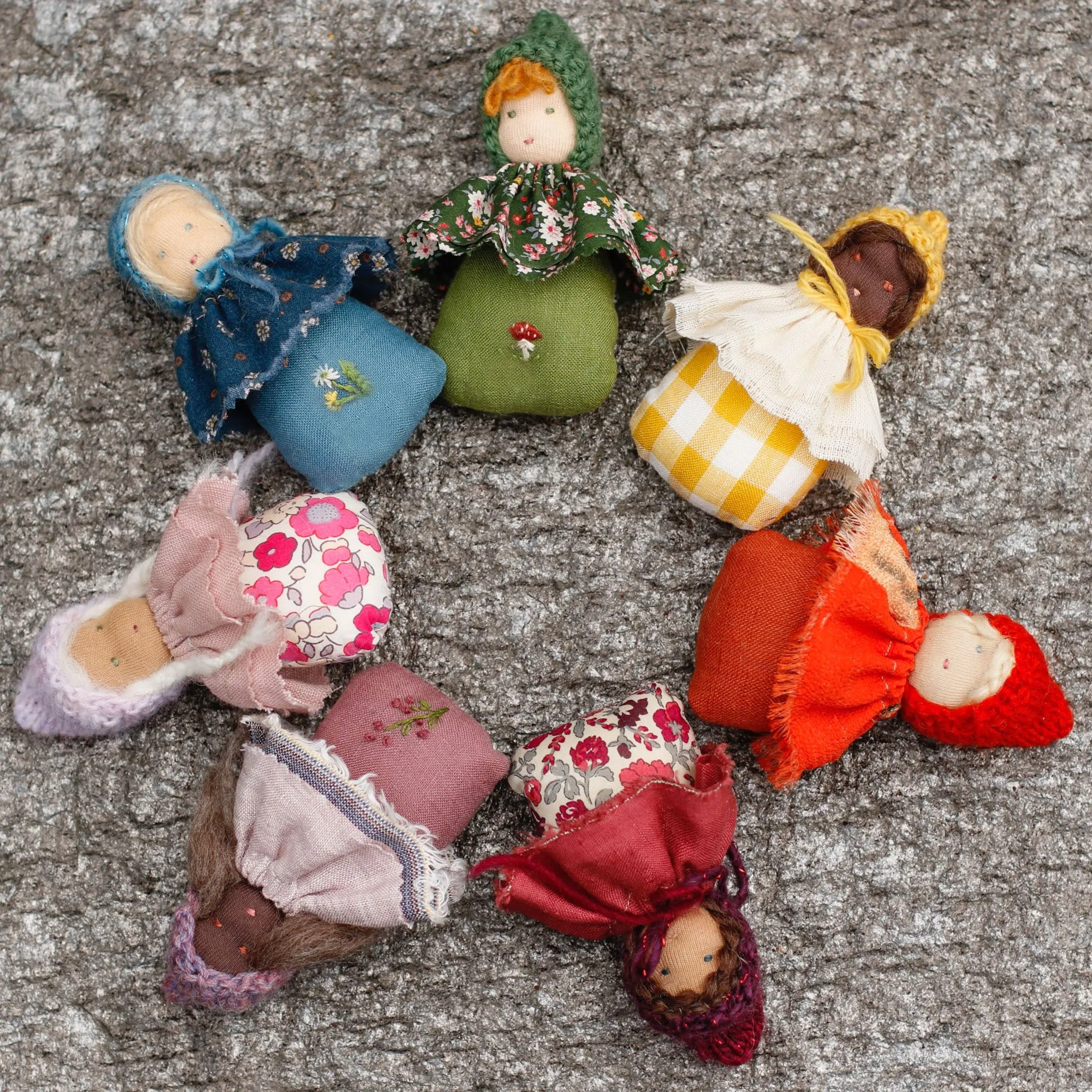Pebble Pocket Doll Sewing Pattern ~ Waldorf Doll