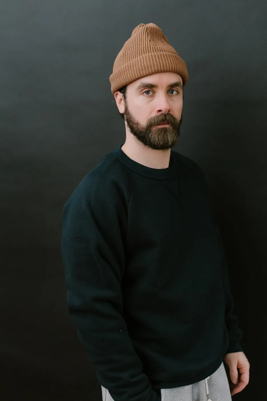 Pullover Crewneck 876gsm Double Heavyweight French Terry - Navy