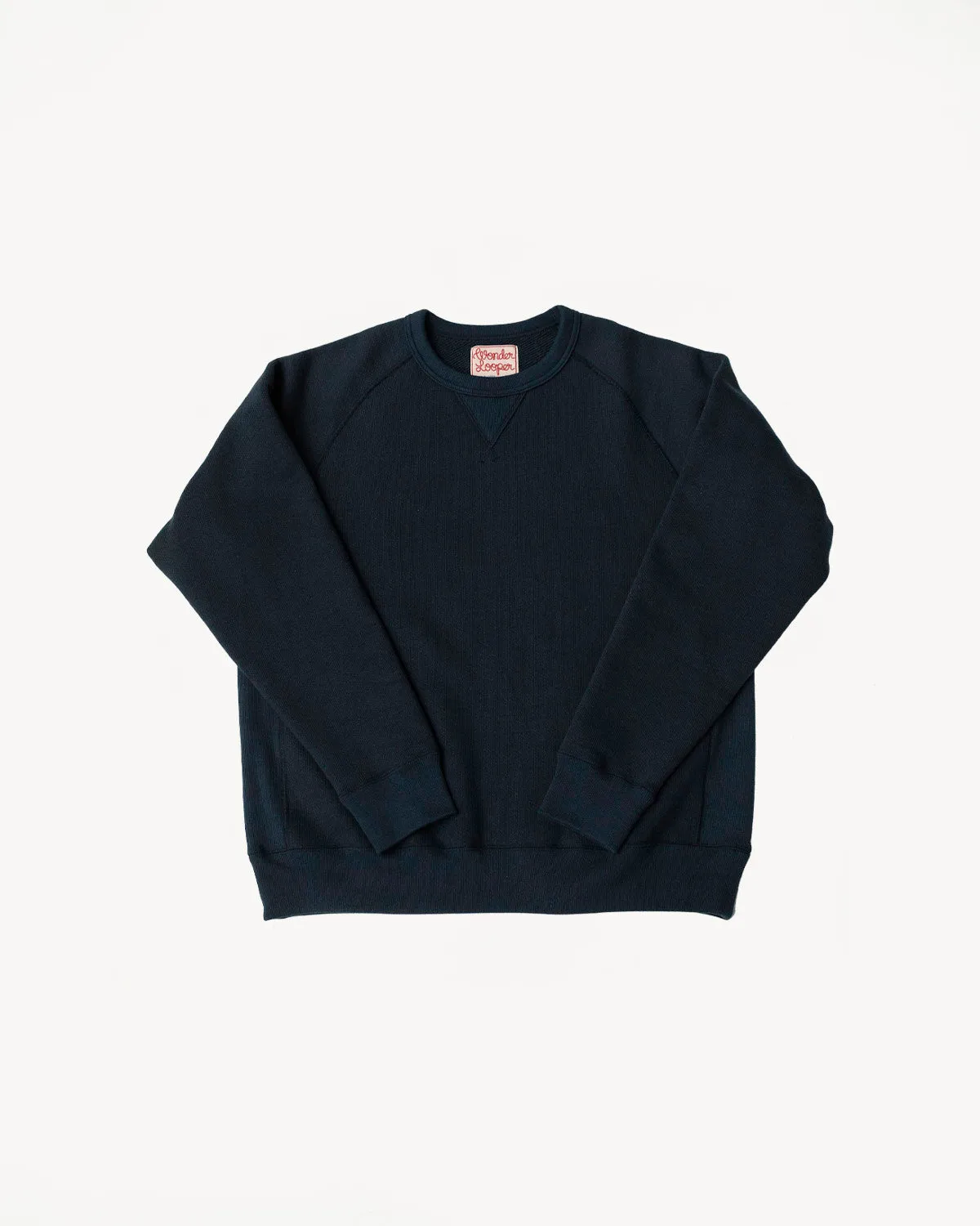 Pullover Crewneck 876gsm Double Heavyweight French Terry - Navy