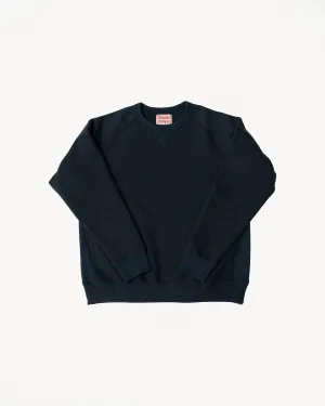 Pullover Crewneck 876gsm Double Heavyweight French Terry - Navy