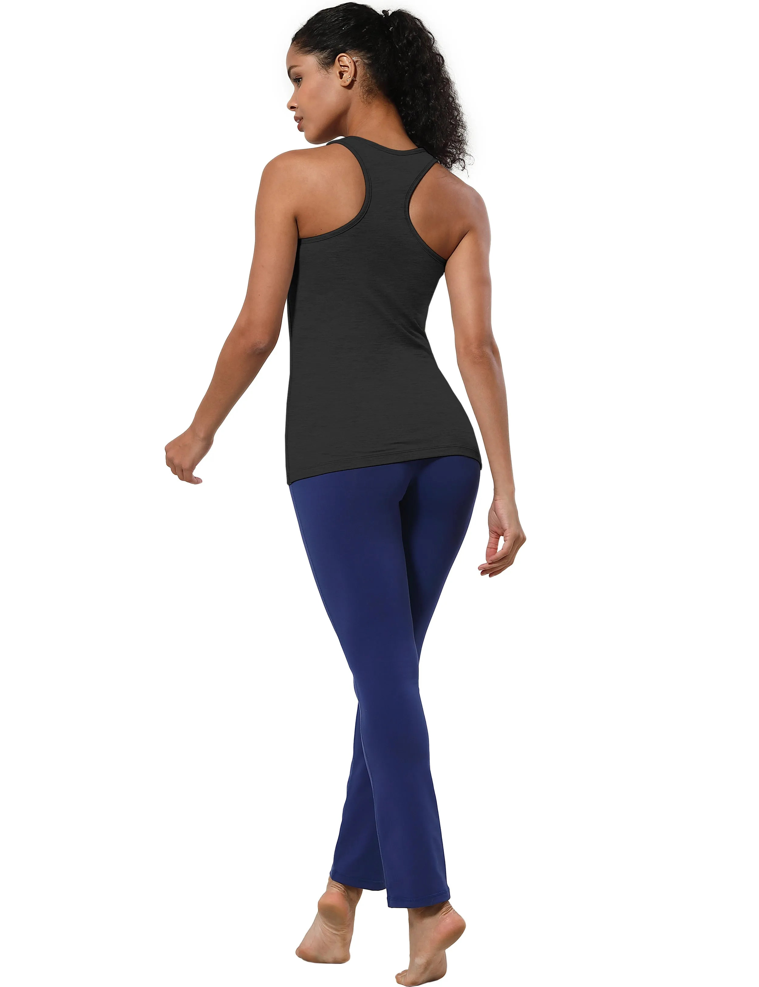 Racerback Athletic Tank Tops heathercharcoal_Golf