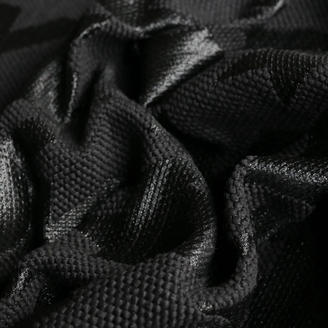 Remnant of Christie Nero Houndstooth