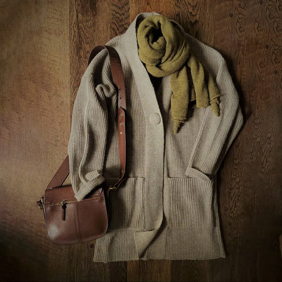 Samantha Holmes Rib Knit Cardigan