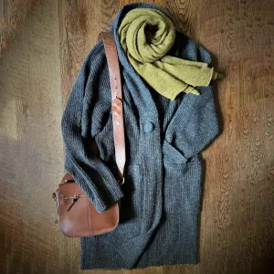 Samantha Holmes Rib Knit Cardigan