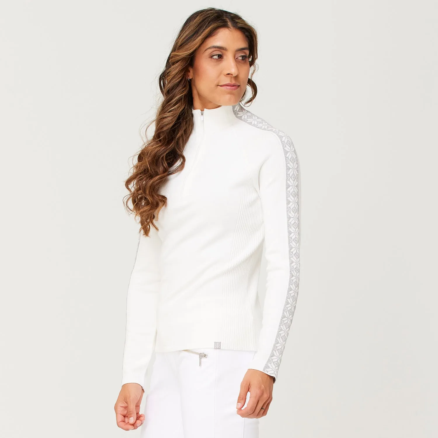 Slalom Zip Neck Sweater