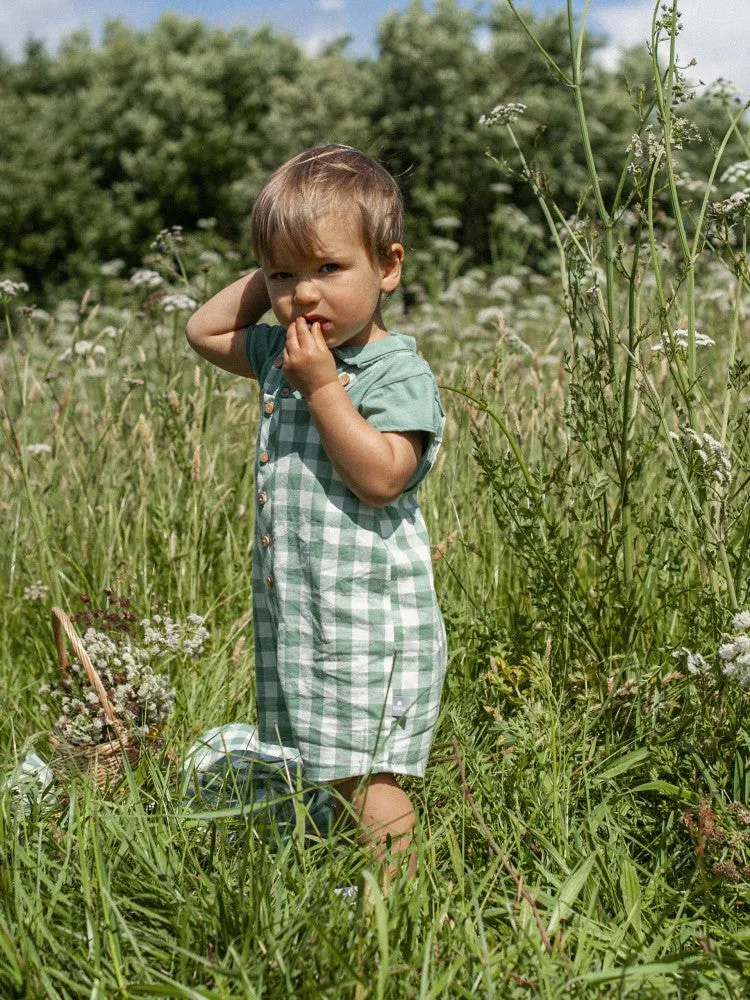 Soft Jersey Polo Top - Mint