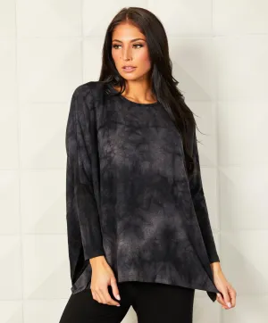 Soft Stretch Oversized Scoop Tie Dye
